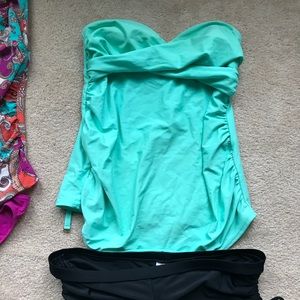 Maternity swim tank and bottom